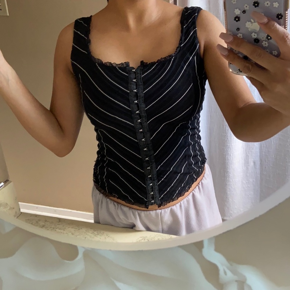 Corset like top